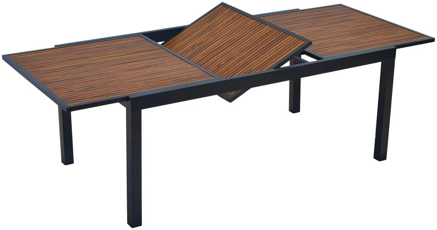 MERXX Gartentisch Paxos Ausziehbar Akazie Aluminium - Bild 4
