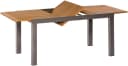 MERXX Gartentisch Santorin Beige Ausziehbar Akazie Aluminium Bild 2