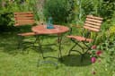 Merxx Gartentisch Schlossgarten Beige/Schwarz Klappbar Bild 2