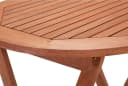 MERXX Gartentisch Borkum Klappbar Eukalyptus Rotbraun Bild 5