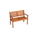 Merxx Gartenbank Cordoba Braun Eukalyptus 2-Sitzer Bild 1