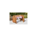 Merxx Gartentisch Holz Beige Klappbar Eukalyptus Bild 1