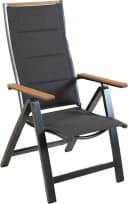 MERXX Gartensessel Verona klappbar mit Armlehnen in Holzoptik Bild 1