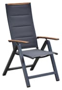 MERXX Gartensessel Verona klappbar mit Armlehnen in Holzoptik Bild 2