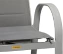MERXX Gartensessel Amalfi Deluxe 2er Set Grau mit verstellbarer Rückenlehne Bild 5