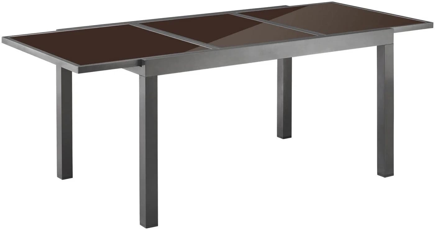 MERXX Gartentisch Amalfi Anthrazit Aluminium Ausziehbar - Bild 3