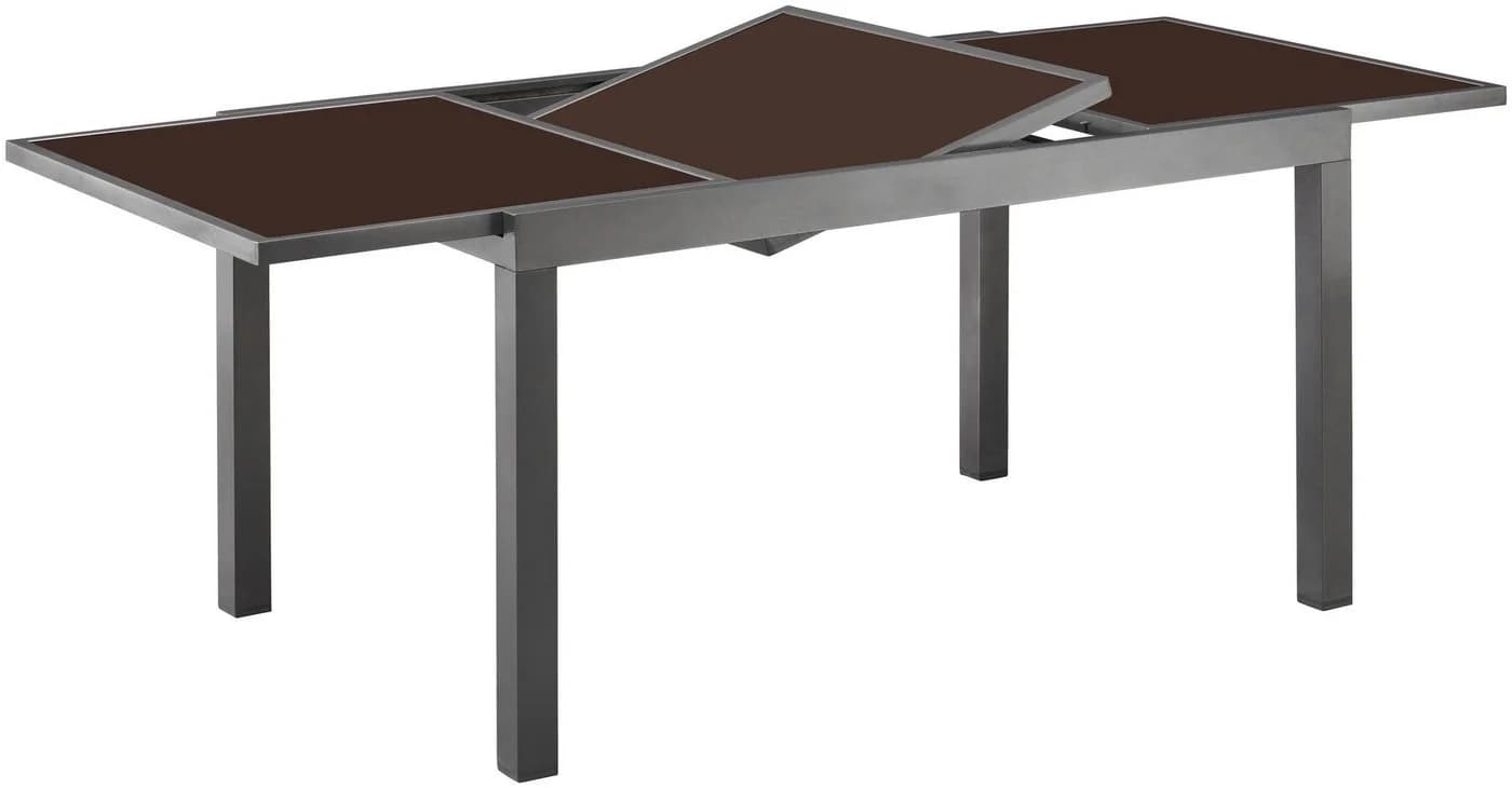 MERXX Gartentisch Amalfi Anthrazit Aluminium Ausziehbar - Bild 4