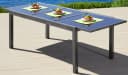 MERXX Gartentisch Amalfi Anthrazit Ausziehbar Glas Aluminium Bild 1