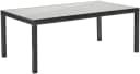 MERXX Gartentisch Grau Ausziehbar Aluminium Glas Bild 2