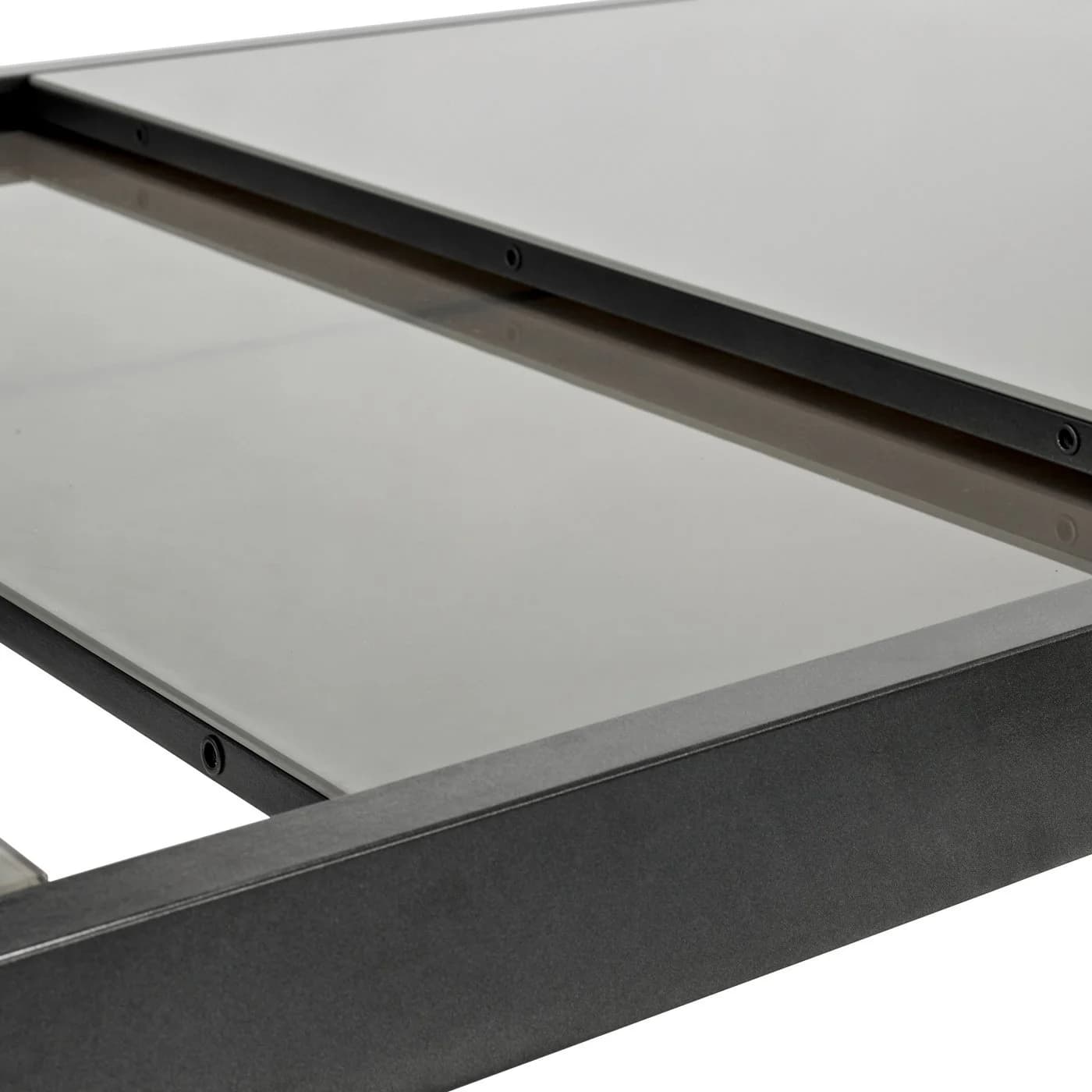 MERXX Gartentisch Grau Ausziehbar Aluminium Glas - Bild 4