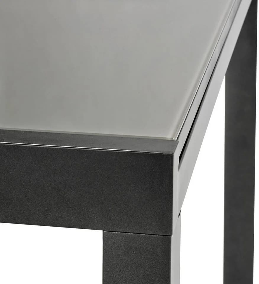 MERXX Gartentisch Grau Ausziehbar Aluminium Glas - Bild 5