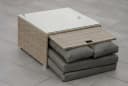 MERXX Gartenlounge-Set Rivello 8-tlg. Beige/Grau mit Auflagen Bild 1