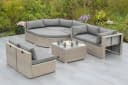 MERXX Gartenlounge-Set Rivello 8-tlg. Beige/Grau mit Auflagen Bild 5
