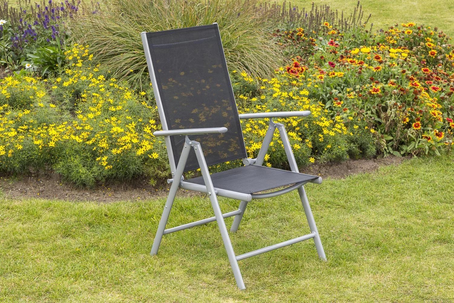 Merxx Alu Klappsessel Amalfi Schwarz - Bild 2
