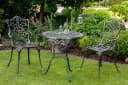 MERXX Gartensessel Lugano Schwarz Aluminium Bild 1
