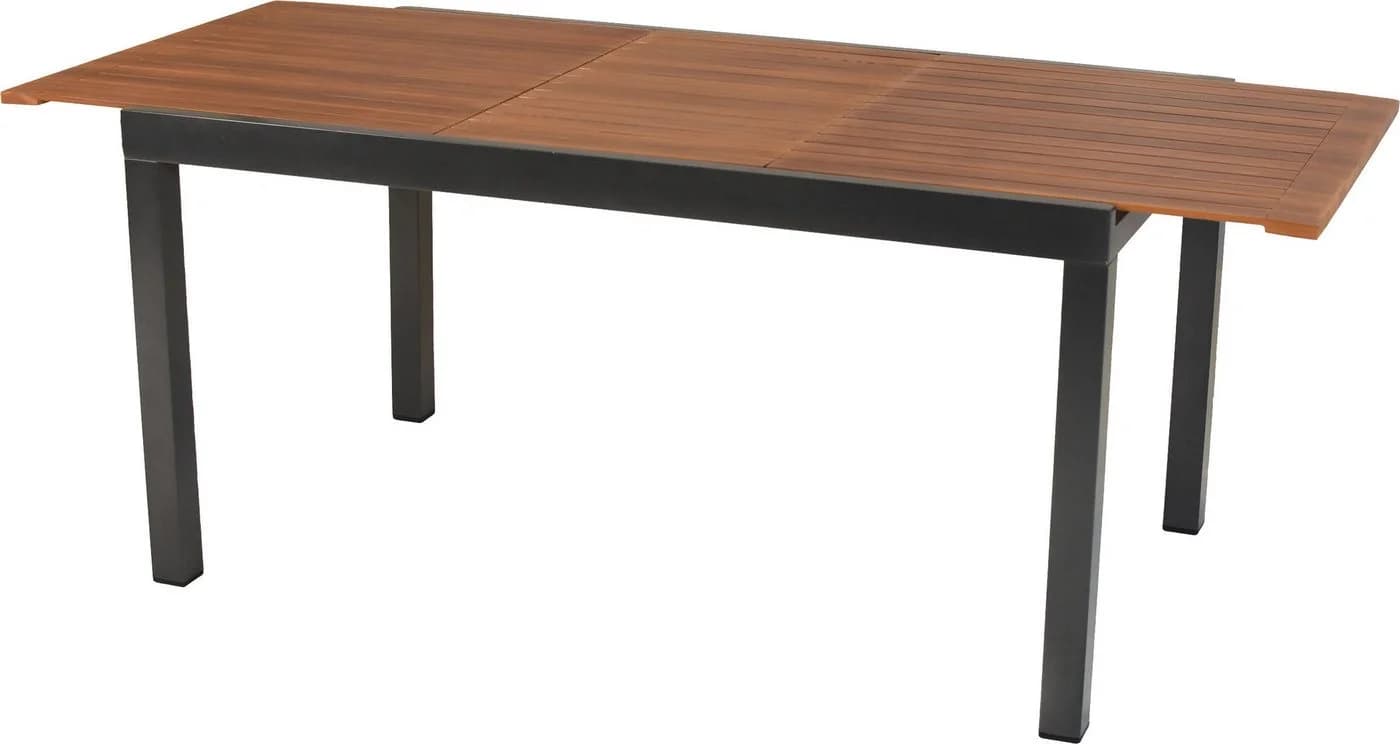 MERXX Garten-Essgruppe Valenza 7-tlg. Grau Aluminium - Bild 4
