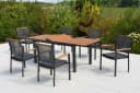 MERXX Garten-Essgruppe Itanos 13-tlg. mit ausziehbarem Tisch Bild 1