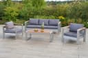 MERXX Gartenlounge-Set Nestos 14-tlg. Grau Aluminium Bild 1