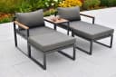 MERXX Gartenlounge-Set Lindos 11-tlg. Grau Bild 1