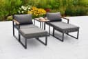 MERXX Gartenlounge-Set Lindos 11-tlg. Grau Bild 3