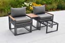 MERXX Gartenlounge-Set Lindos 11-tlg. Grau Bild 4