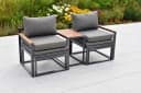 MERXX Gartenlounge-Set Lindos 11-tlg. Grau Bild 5