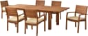 MERXX Garten-Essgruppe Batavia 7-tlg. Akazie beige ausziehbar Bild 2