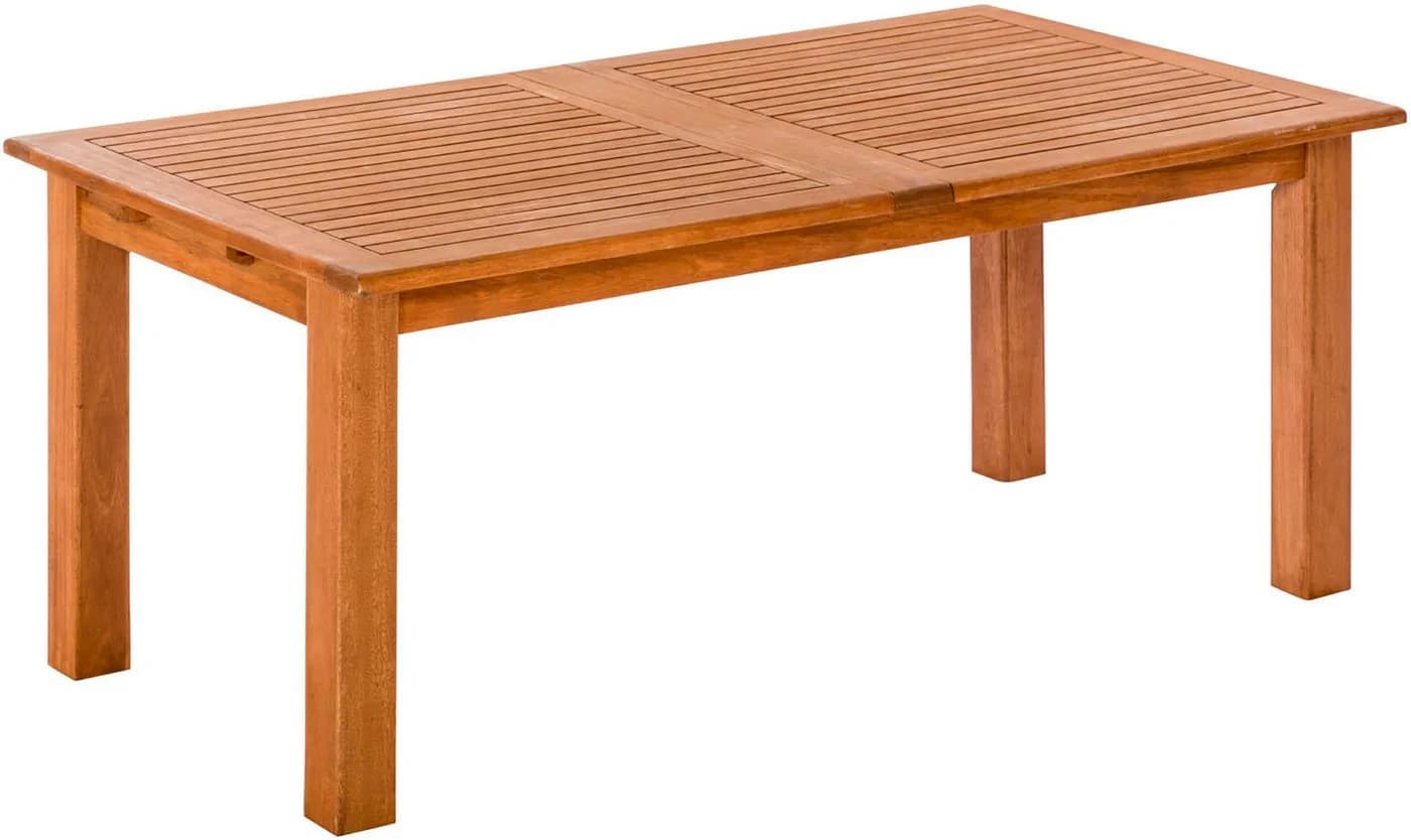 MERXX Garten-Essgruppe Batavia 7-tlg. Akazie beige ausziehbar - Bild 3