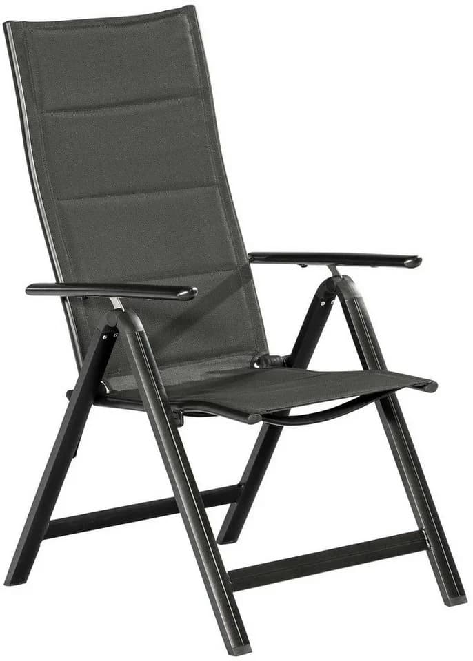 MERXX Garten-Essgruppe Taviano 9-tlg. 8 Klappsessel Ausziehtisch - Bild 4