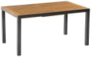 Gardenson Gartentisch Tilos Ausziehbar Akazie Aluminium Braun Bild 2