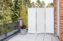Paravent mit 3 Flügeln Weiß Mömax DE Bild 1