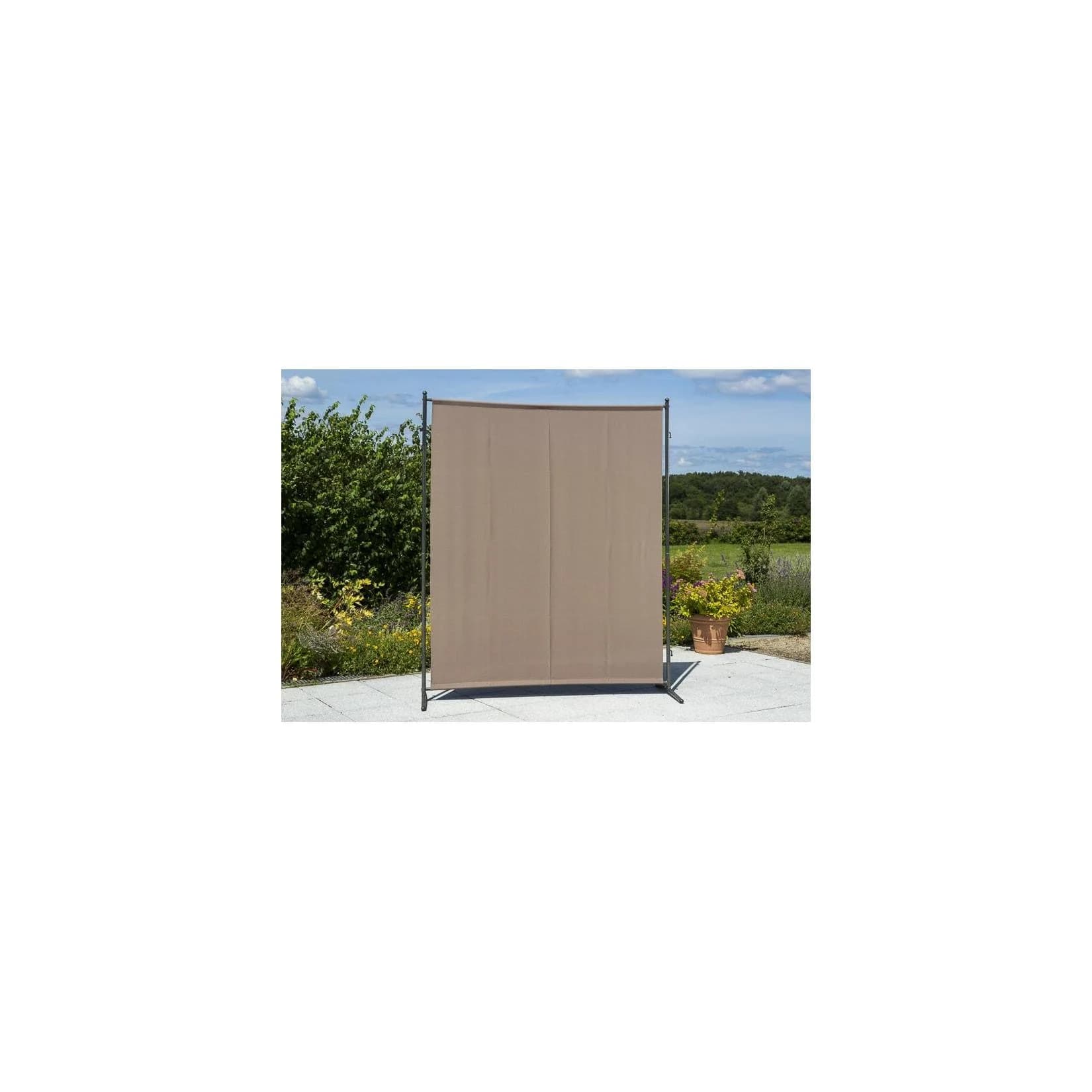 Merxx Sichtschutz Textil Breit Taupe