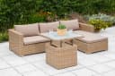 MERXX Veneto Gartenlounge-Set Beige höhenverstellbar Bild 2