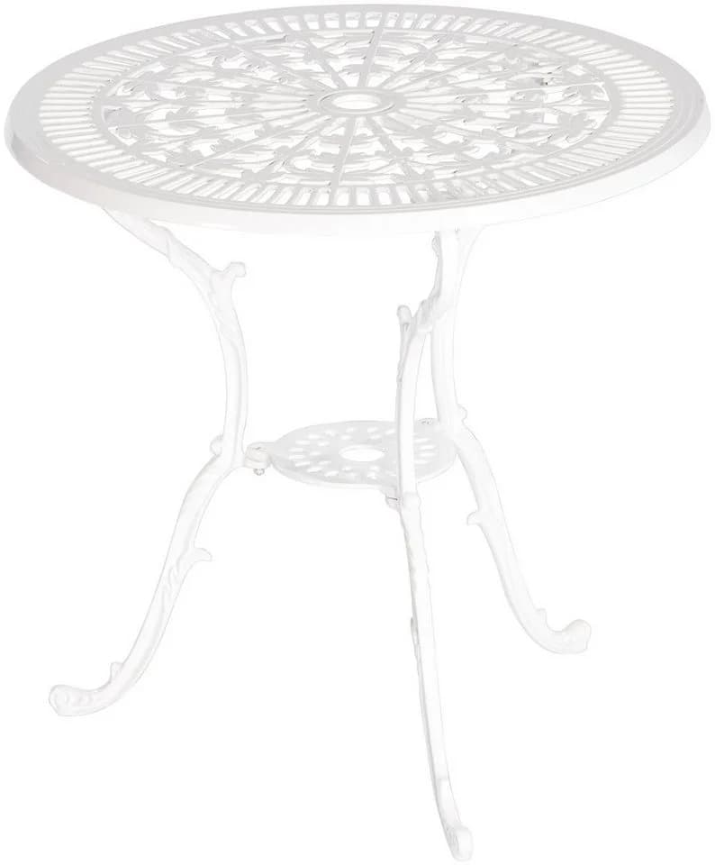 Balkonset MERXX Lugano Weiß Aluminium 2-Sitzer Balkonmöbel