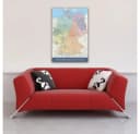 Poster Politische Deutschlandkarte 61x91,5 cm Bild 1