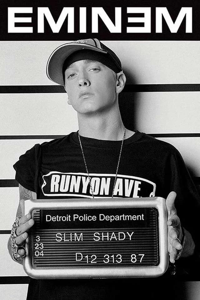Poster Eminem Mugshot Musikposter Rap Hiphop - Bild 2