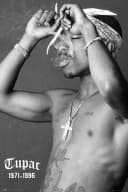 2pac Poster Smoke Musik Rap Hip-Hop Wanddekoration Bild 2