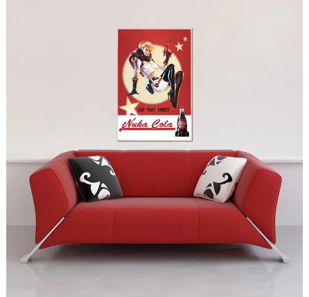 Fallout 4 Nuka Cola Motiv 1 Poster