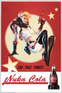 Fallout 4 Nuka Cola Motiv 1 Poster Bild 2