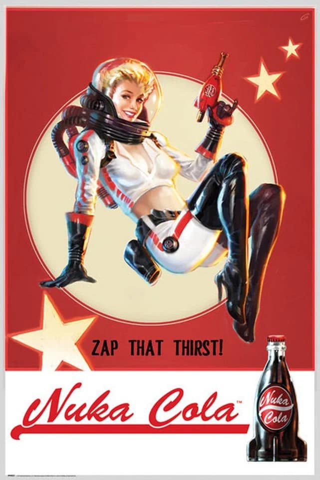 Fallout 4 Nuka Cola Motiv 1 Poster - Bild 2