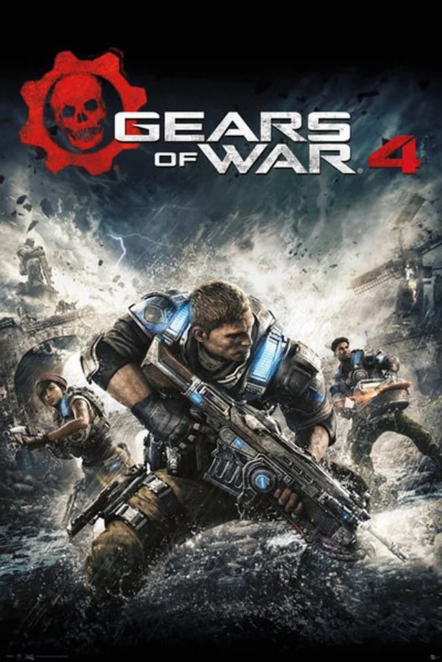Poster Gears Of War 4 Game Cover