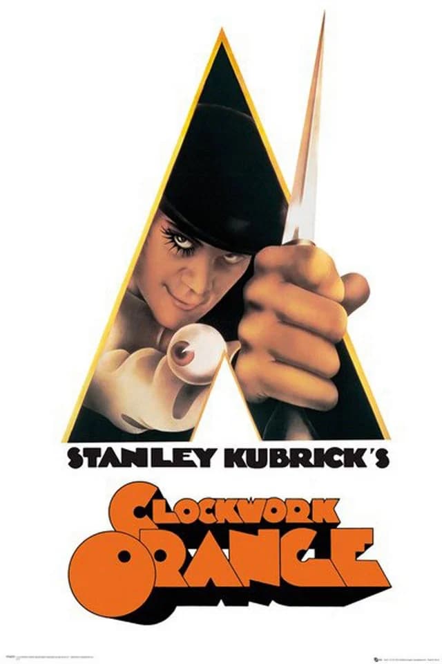 Poster Clockwork Orange Logo Filmposter Klassiker - Bild 2
