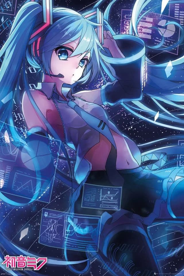 Poster Hatsune Miku - Empireposter - 61x91,5 cm - Bild 2