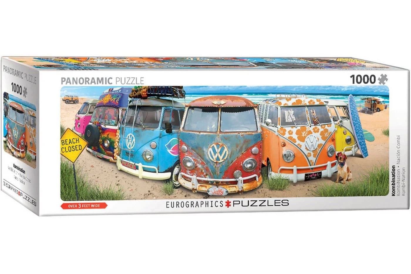 Puzzle 1000 Teile Panorama Puzzle Volkswagen KombiNation - Bild 2