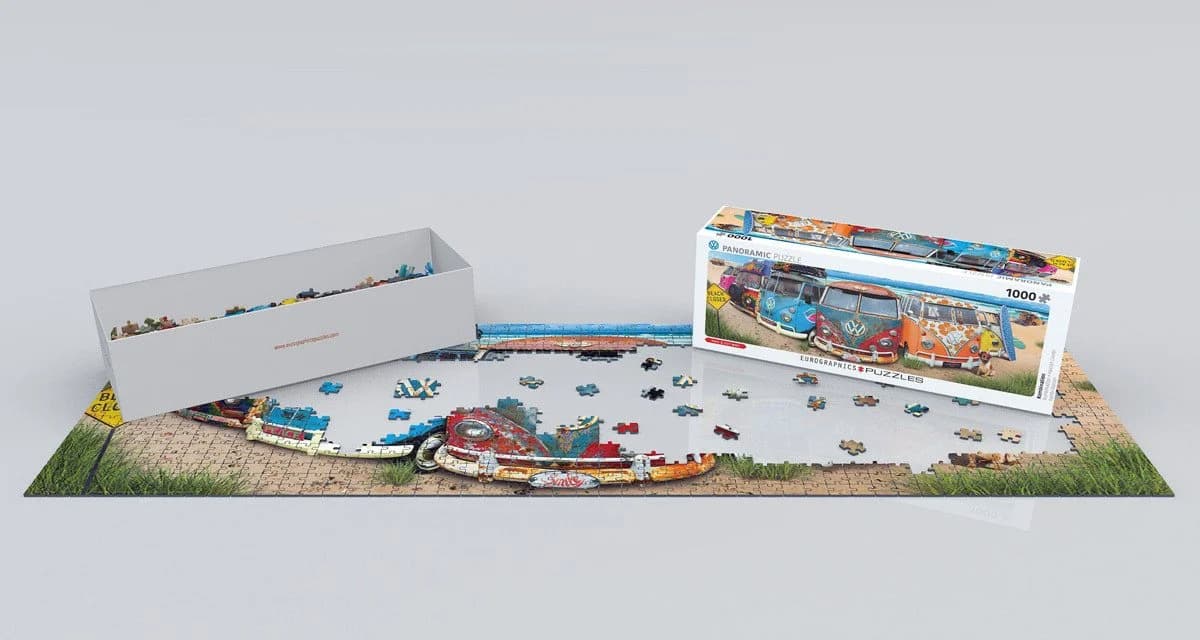 Puzzle 1000 Teile Panorama Puzzle Volkswagen KombiNation - Bild 3