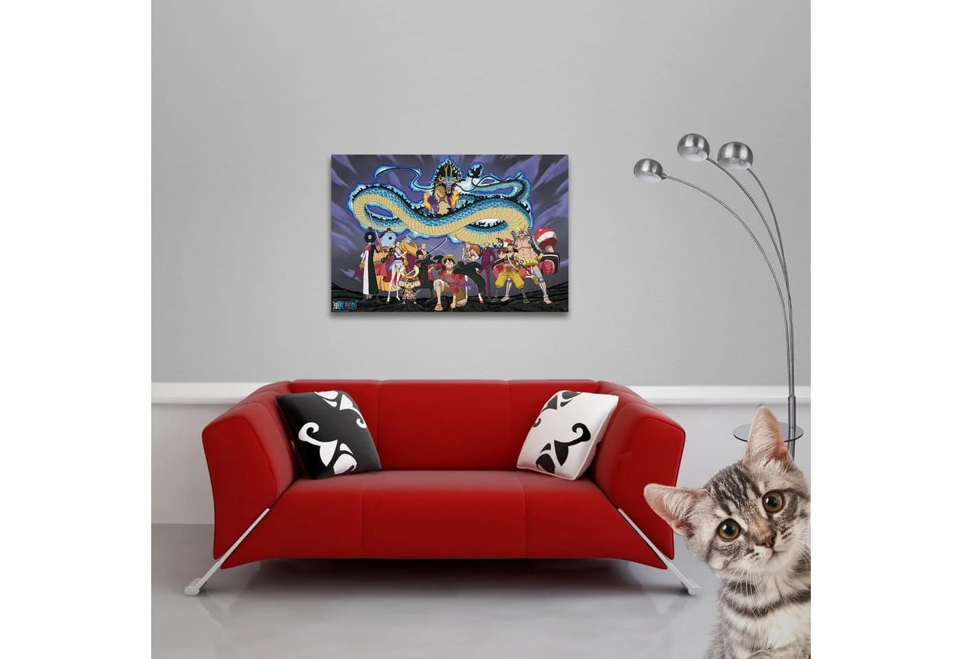 Poster One Piece - The Crew vs. Kaido - Offiziell Lizenziert