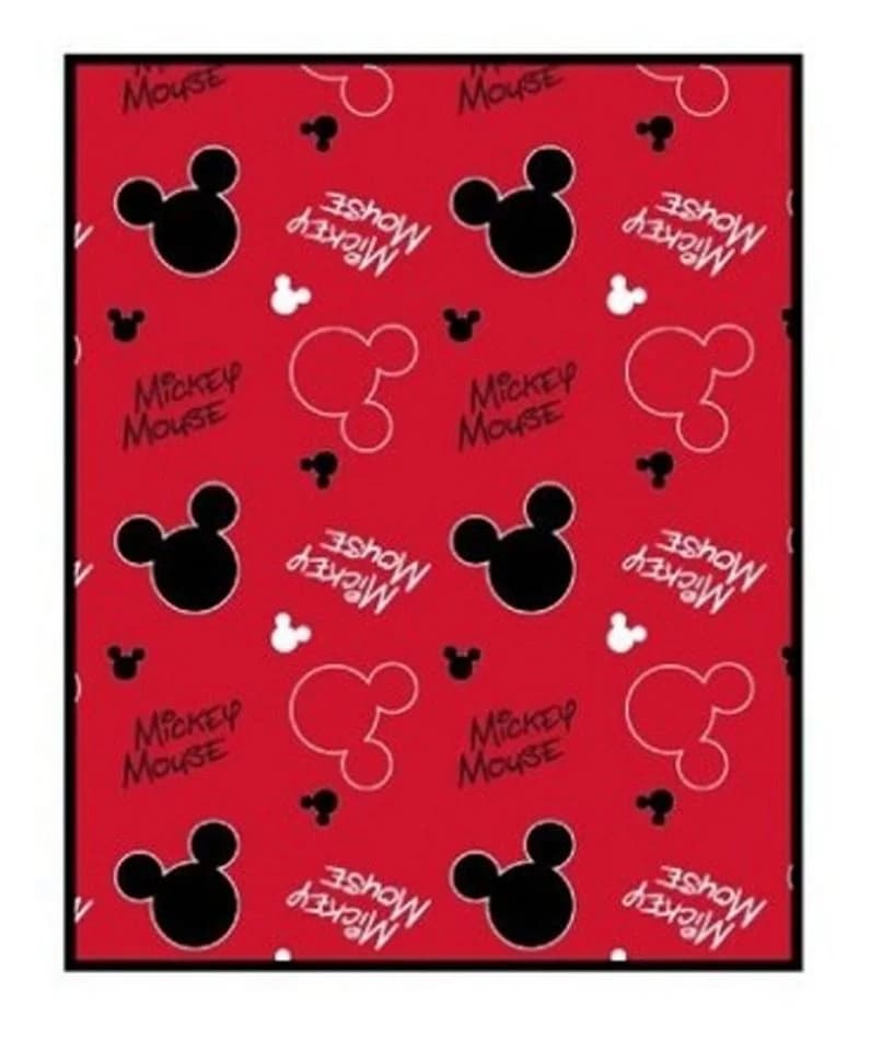 Mickey Mouse Fleecedecke Strandtuch 100% Polyester