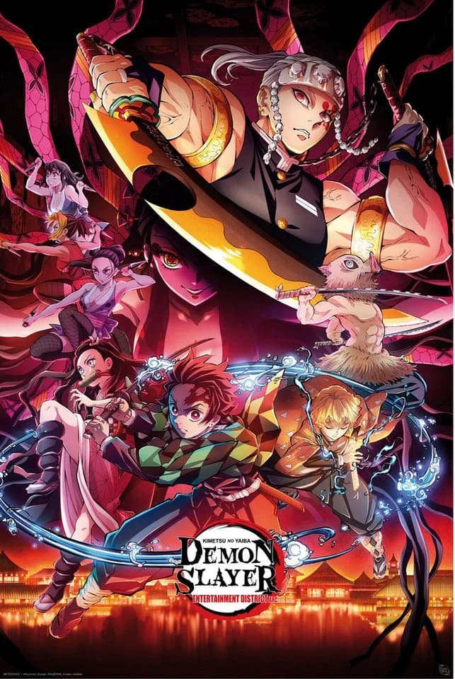 Demon Slayer Entertainment District Poster - Bild 2