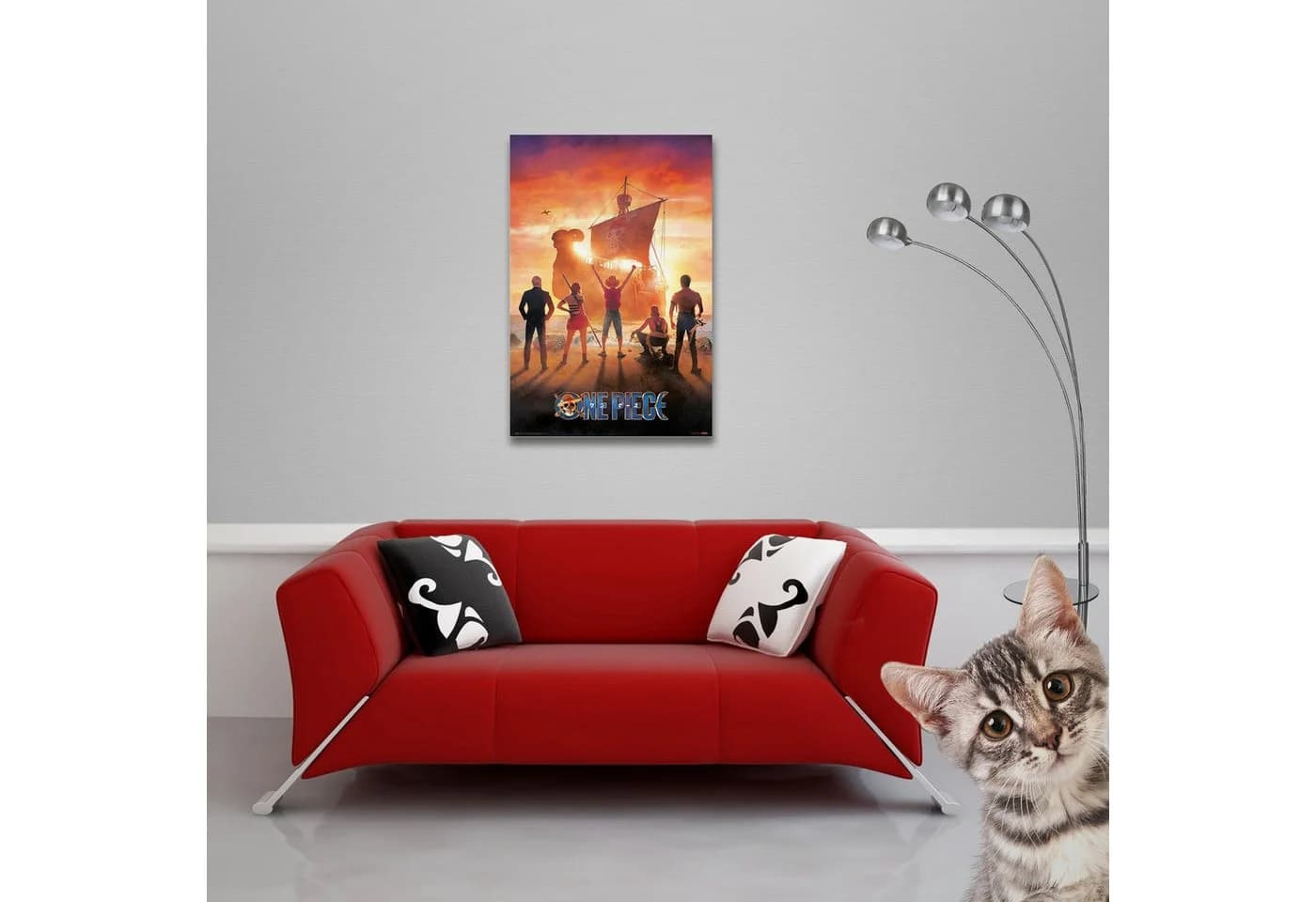 One Piece Poster Straw Hat Pirates Offiziell Lizenziert