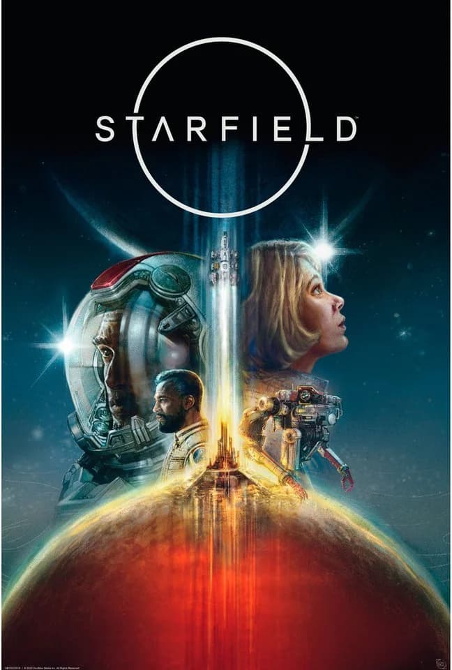 Poster Starfield Journey Through Space - Lizenziertes Filmposter - Bild 2